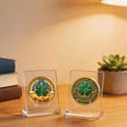 2pcs-set Lucky 777 Coin  Good Luck Charms Token With Four Small  Star