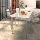 28  Hairpin Table Legs  Set Of 4 Metal Furniture Legs With Floor Protectors F   
