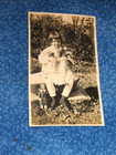1920s Antique Photograph Of Little Girl With Arm Full Several Vintage Dolls