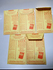 Lot Of 5  1930 s Oakite Products Silver Cleaning Plates In Package Nos Unused