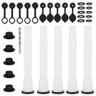 Universal Gas Can Spout Replacement 5pc Sets High Flow Fuel Kit 8mm Drill Bit Zm