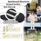 1000lbs Heavy Duty Steps  4 Levels Adjustable Step Stool  Portable Folding Ste