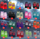 Custom Basketball Jersey Printed Personalized Name Number Logo Replica Team