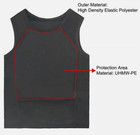 Iiia Level Bulletproof Vest Lightweight Hidden Inside Wear T Shirt Body Armor