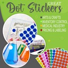 Round Stickers Colored Labels 19mm 3 4 Inch Circle Dots For Marking 720 Pack 