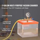 Vacuum Chamber Acrylic Vacuum Degassing Chamber 2 Gal Degassing Silicone