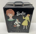 Vintage 1964 Mattle Barbie Original Black Storage Case  read 