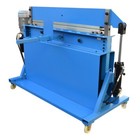 30 Ton Hydraulic Press Brake Box Bender 48  X 8 Gauge Mild Steel Tilt Open Beam
