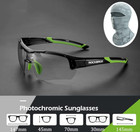 Rockbros Cycling Running Sports Photochromic Polarized Glasses Sunglasses Lens