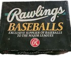 Case Of Vintage Rawlings Baseball s Box Of 12 Official Major League Balls Nib