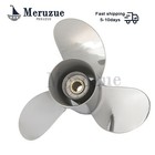 New 14 X 19 Stainless Steel Outboard Propeller Fit Suzuki Engines 50-140hp Rh