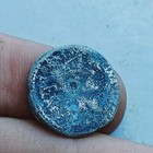 Brutus Roman Bronze Coin Denarius Eid Mar Very Rare