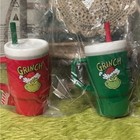 The Grinch - My 1st Tumbler  Infantino 9 Oz Training Cup - Set Of 2 -green   Red