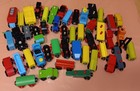 Thomas Brio Compatible Wooden Railway Train Track Engine Cargo Cars Lot 46