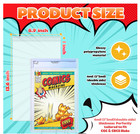 50 Pcs Resealable Graded Comic Book Bags clear Plastic Comic Sleeves For Cgc And