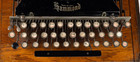Ultra Rare Hammond Multiplex No  26 Typewriter W  Hebrew Keys