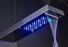 Orb Shower Panel Tower Led Rainfall Combo System Massage Jet Stainless Steel