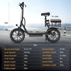 Aovopro Electric Scooter With Seat  Commuter Foldable  500w 10 4ah Battery 22mph