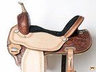 91bh Western Horse Barrel Racing Saddle Trail Pleasure American Leather Hilason