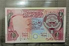 In An Envelope  Three Uncirculated Banknotes From Kuwait  1 4  1 4  1 2