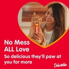 Hartz Delectables Squeeze Up Interactive Lickable Wet Cat Treats 4 Count Pack 4