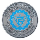 Vishuddha Chakra 2 Oz Silver Coin 2000 Francs Cameroon 2021