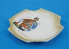 German Germany Antique Ww1 Kaiser Wilhelm Ii Patriotic Small Plate Ashtray