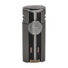 Xikar Hp4 Quad Cigar Lighter  Four-angled Jet Flame  Flame Adjuster  Gunmetal