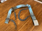 Antique Knights Of Pythias Canna Lily Motif Sword Hanger Chains Belt Ur Buckle