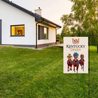 Kentucky Garden Flag Run For The Rose Horse Racing Party Decoration Double Sided