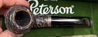 Peterson Dublin Filter Rusticated Rhodesian  999  Fishtail 9mm Pipe - New