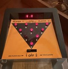 Vtg 1970s Cadaco Foto-electronic Bowling Handheld Tabletop Game W Box Works 1978