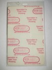 Prince Laminate Lovesexy Tour  all Access  Large Cloth Laminate One Only