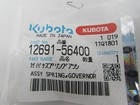 New Genuine Kubota Governor Spring Wg750 Part   12691-56400