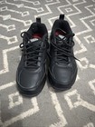 Skechers Work Womens Sz 8 Slip Resistant Black Shoes