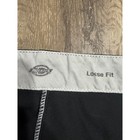Dickies 85283bk Loose Fit Double Knee Work Pants Black Mens 44x30