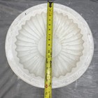 Vintage Industrial Slip Casting Mold Fluted Bowl