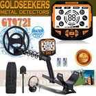 Lcd Metal Detector Waterproof Gold Digger Deep Sensitive Hunter Coil Searcher