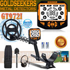 Waterproof Metal Detector Deep Sensitive Search Gold Digger Hunter 10  Gt972l