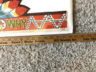 Vintage Original  Mc Gavin s Bakery Native American Head Dress Band Hat Sign