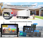 Digital Wireless 7  Quad Monitor Dvr 4x Bsd Ai Reversing Backup Cameras Caravan