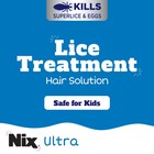 Nix Ultra Lice Removal Kit  Super Lice Treatment Hair Solution  3 4 Fl Oz   Comb