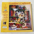 Sunsout 1000 Piece Puzzle Lot Of 2 Grandma s Cupboard Winterfest Eco Friendly
