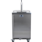 Komos    Commercial Kegerator W  Stainless Steel Intertap Faucets Draft Beer Wine