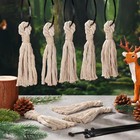 8 Pcs Hemp Scent Ropes  Deer Hunting Mock Scrape Wick Tassels Rope