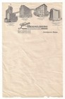 Antique 1920 s Hotel Heidelberg   letter Head   Jackson  Mississippi  Historic