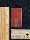 Rare Antique Sewing 1860s 1870s E  J  Toof New Haven Ct Metal Needle Case