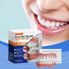 2x Full Denture Set For Men And Women Upper And Lower Denture False Teeth