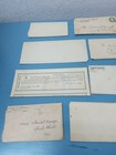 Vintage Lot Of 12 Letters   Documents  ll 