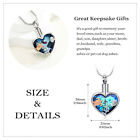 Sea Turtle Cremation Jewelry For Ashes Heart Urn Necklace Keepsake Memorial Urns